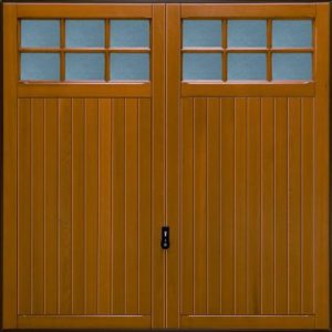 timber garage door