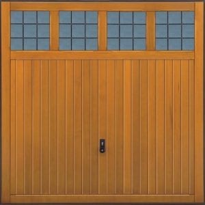 timber garage door