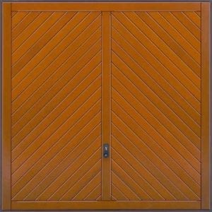 timber garage door