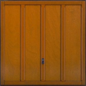 timber garage door